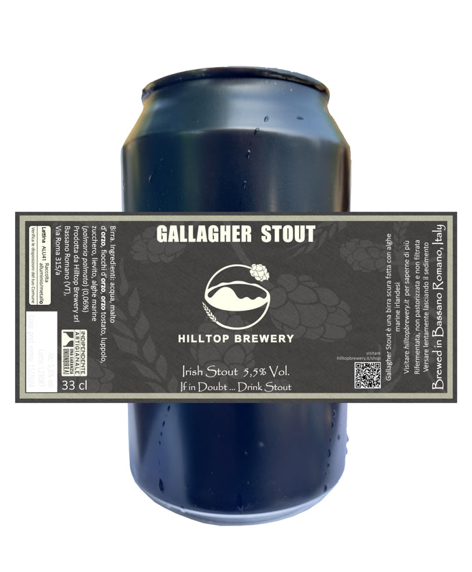 Gallagher Stout 33 cl